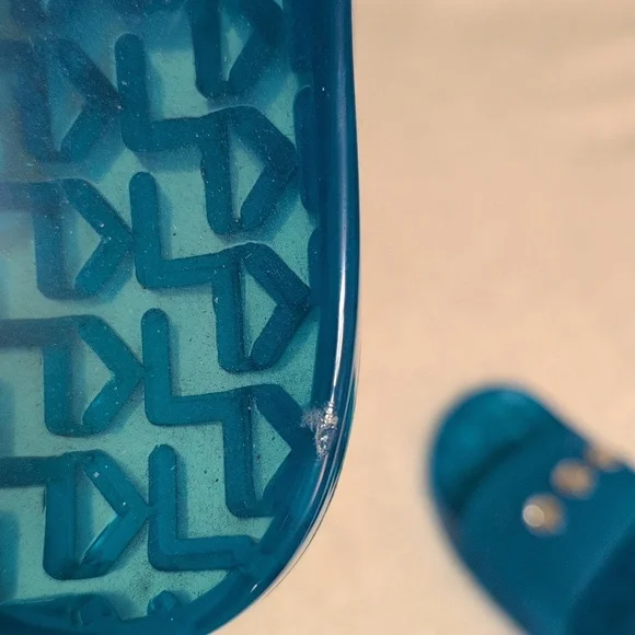 Teal Dress and Matching Slides Set - Picture 9 of 10